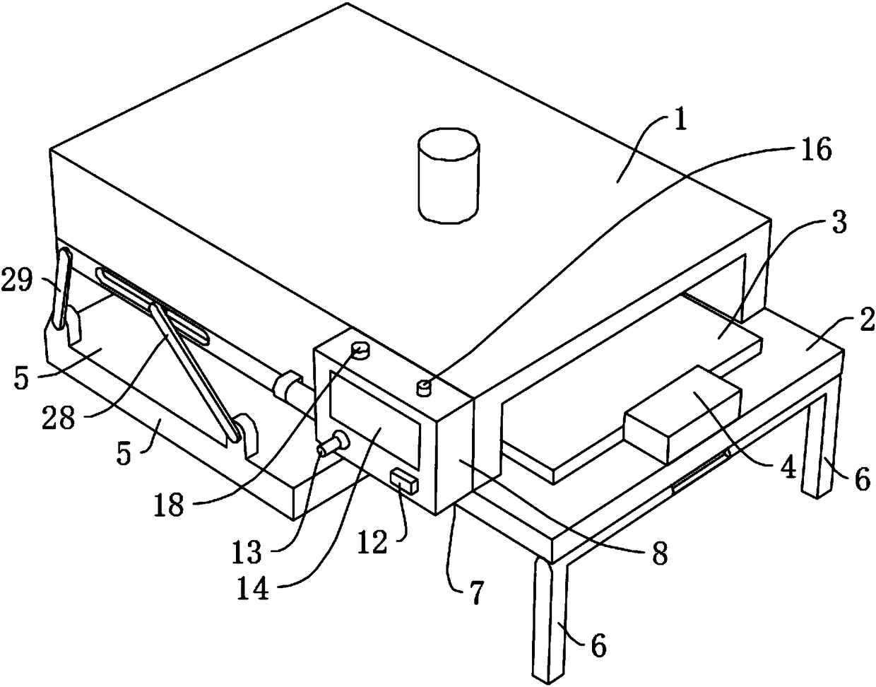 Medical fumigation device for gynecological nursing