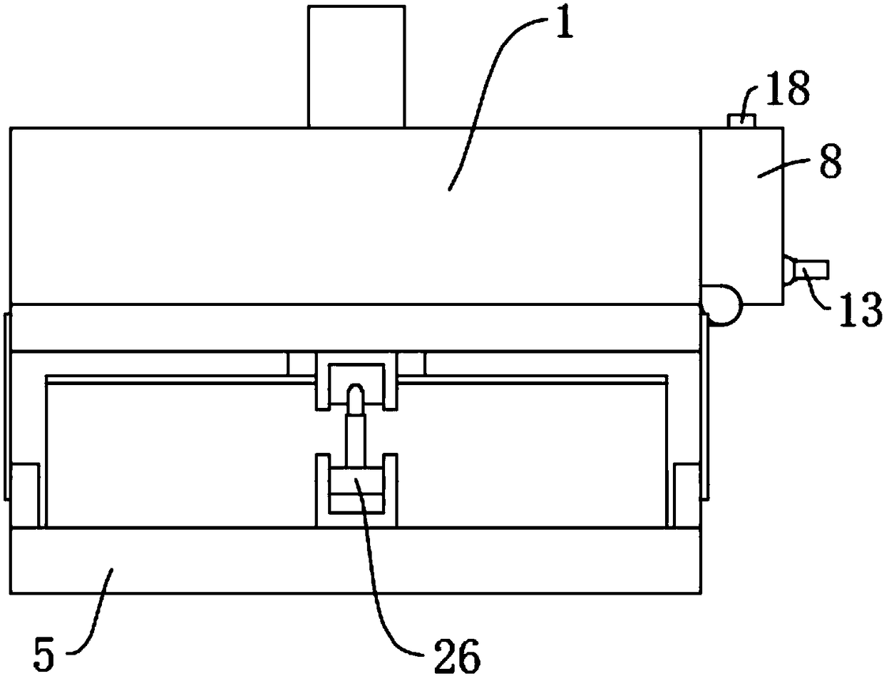 Medical fumigation device for gynecological nursing