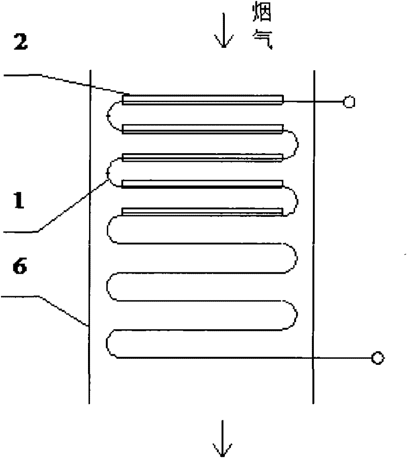 Combination deashing wear-resisting device of boiler