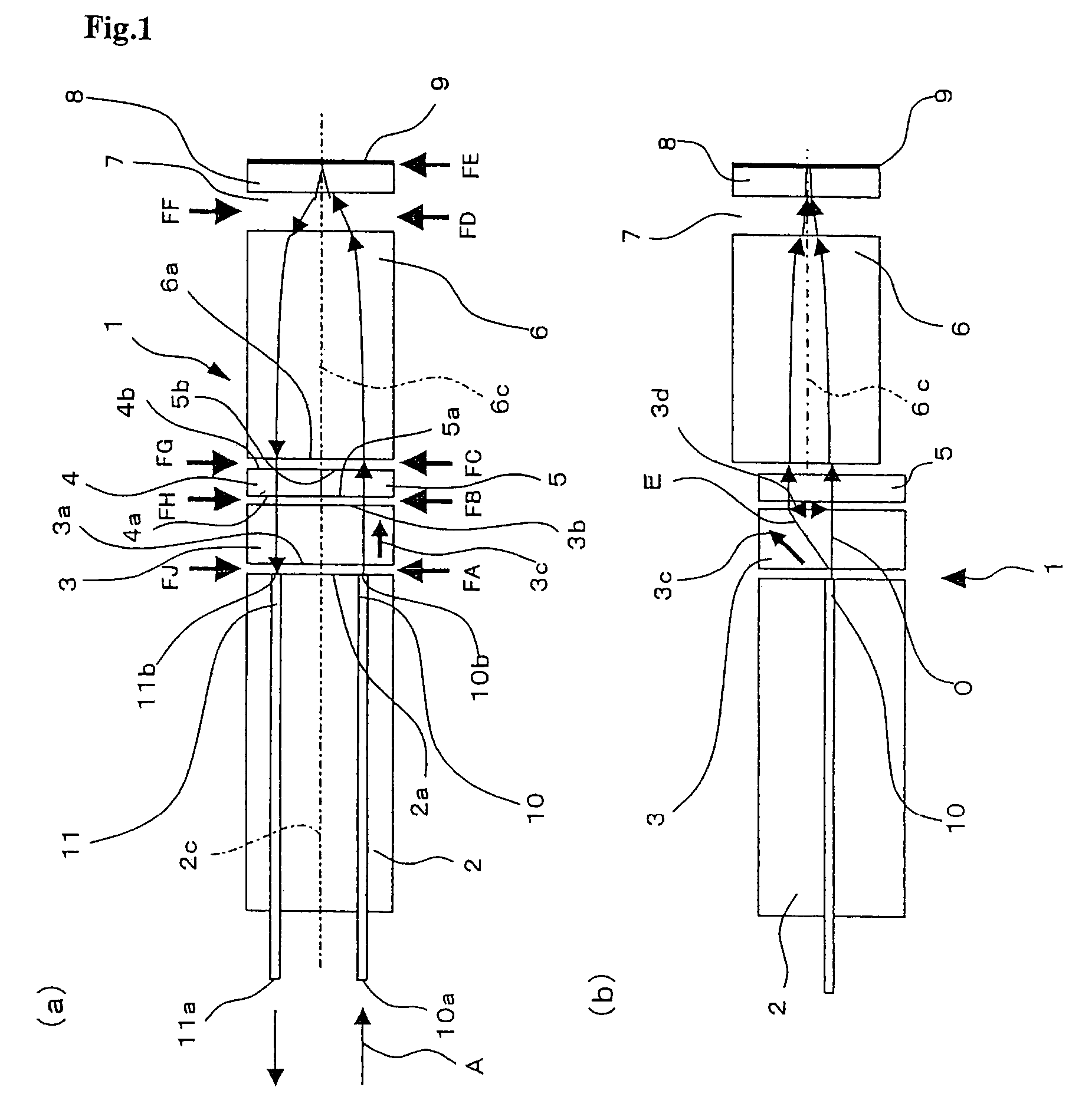 In-line optical isolator