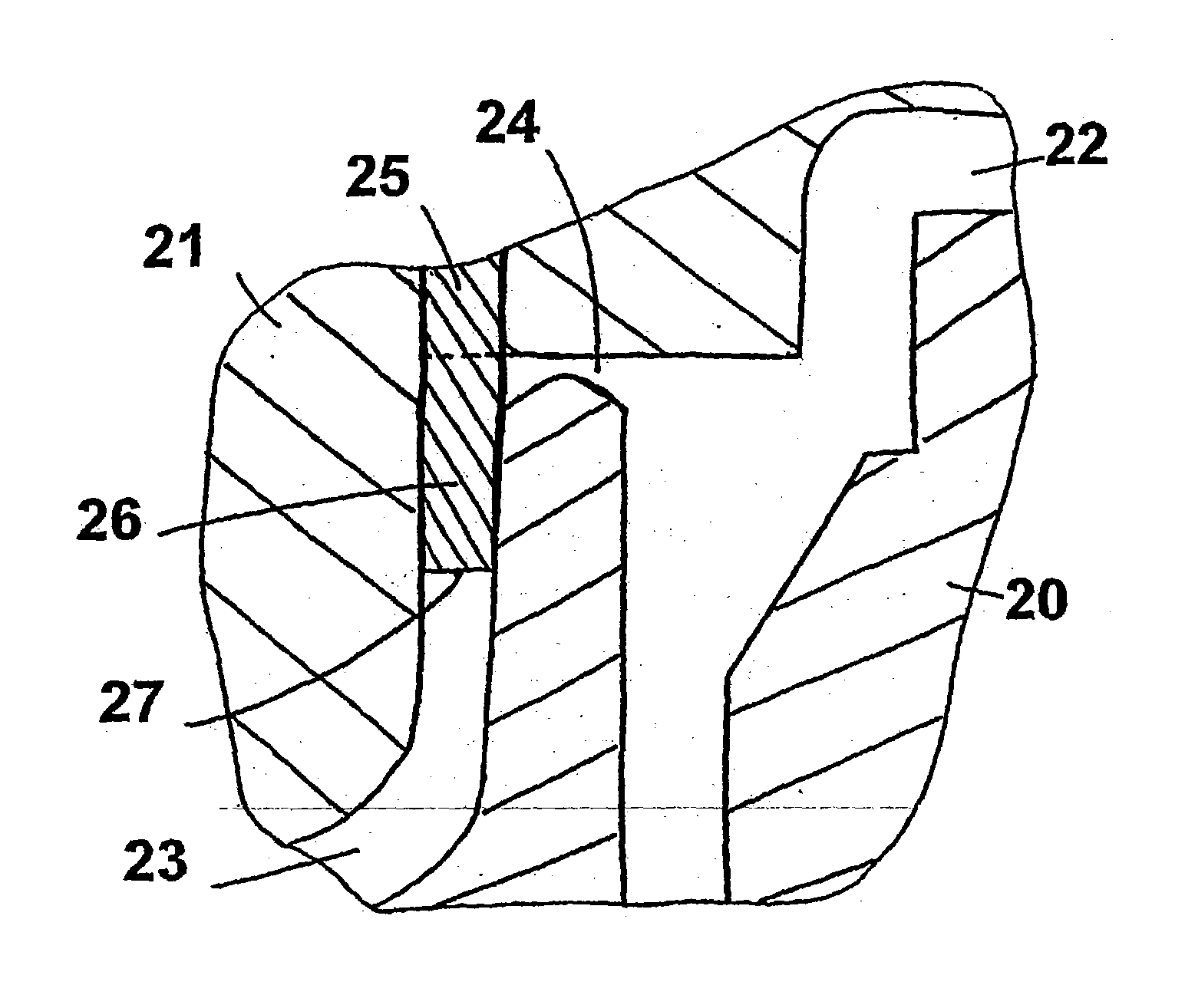 Multicolour and multiple material injection moulding of a capsule provided with a cap pivoting about a hinge