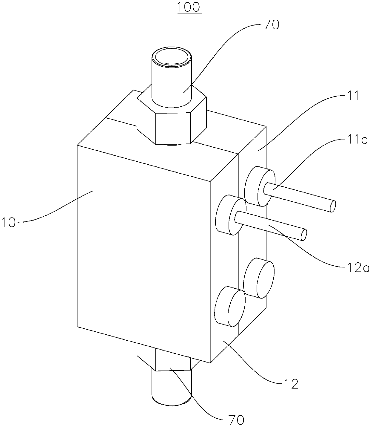 Coaxial mercury relay