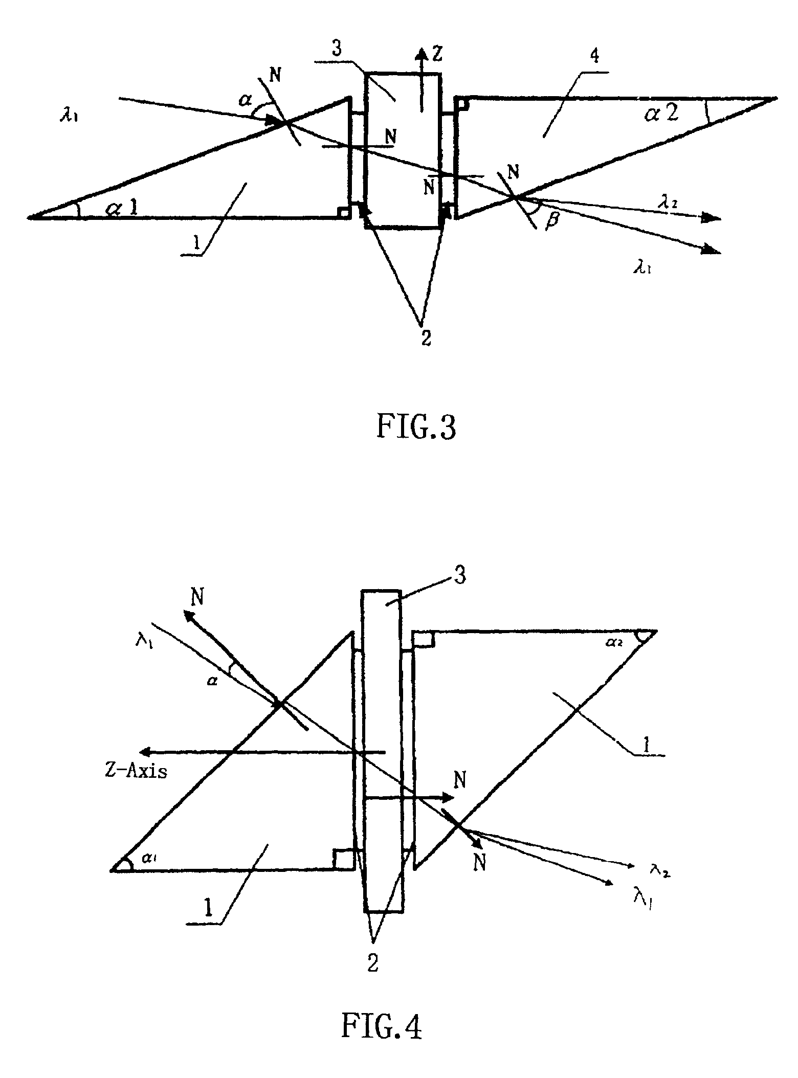 Prism-nonlinear optical crystal coupler for laser frequency conversion