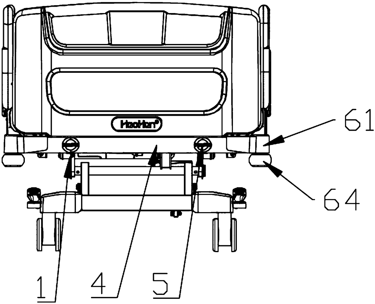 Multifunctional medical bed