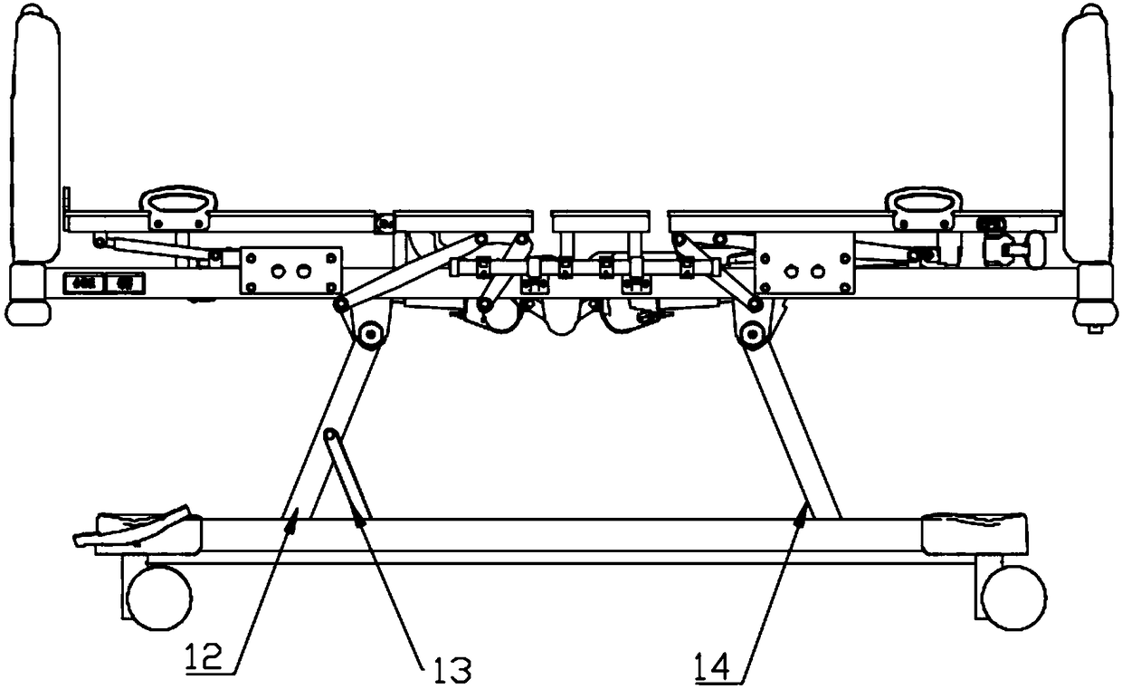 Multifunctional medical bed