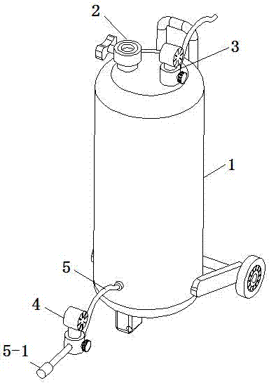 Device used for measuring water flow of drip irrigation products and use method