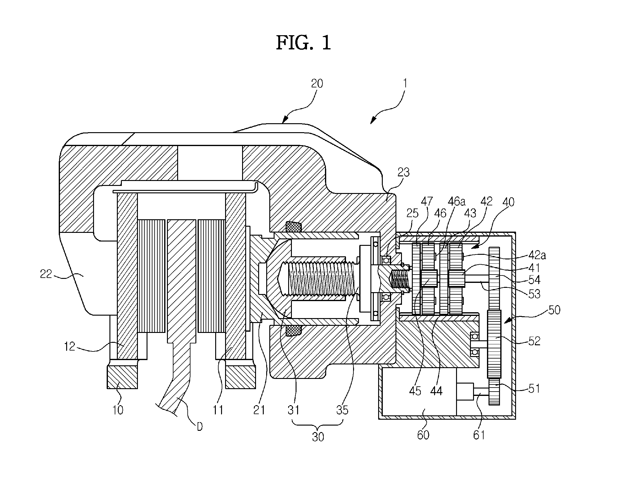 Electronic disc brake