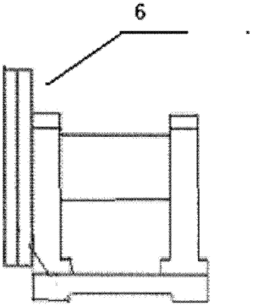 Device for detecting wave front of large-aperture optical system