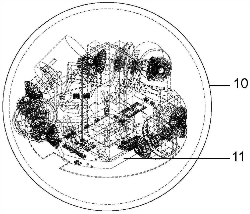 A Balanced Self-Stable Space Motion Positioning System