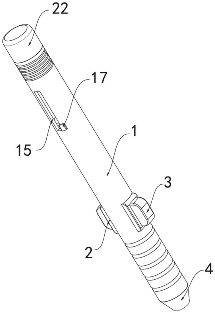 Portable English teaching device