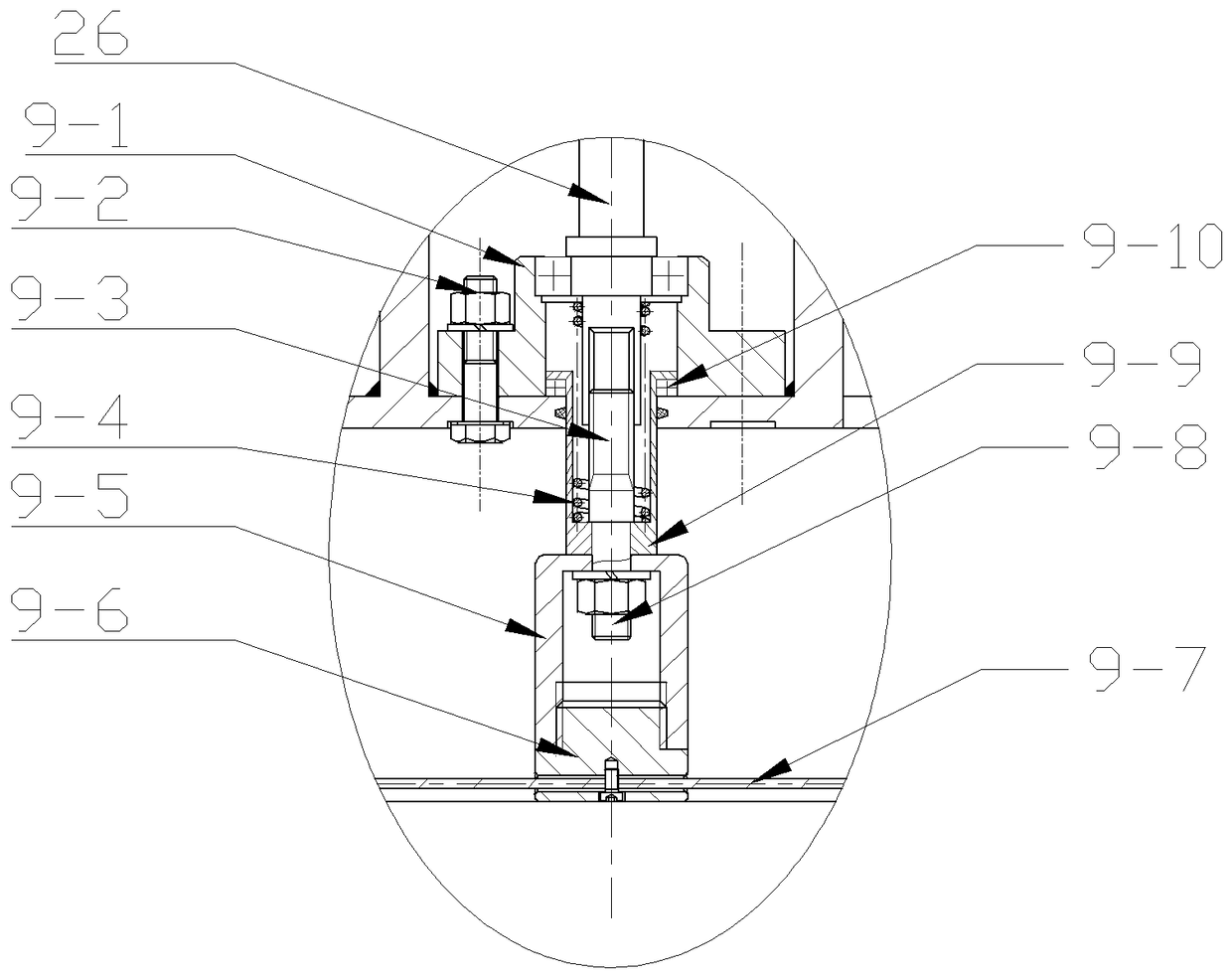 Weeding machine for pavement gaps