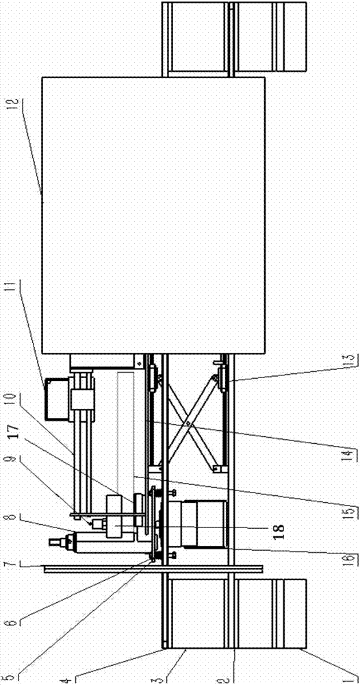 Fiber reinforced composite material parameter identifying method based on laser nondestructive scanning, and device