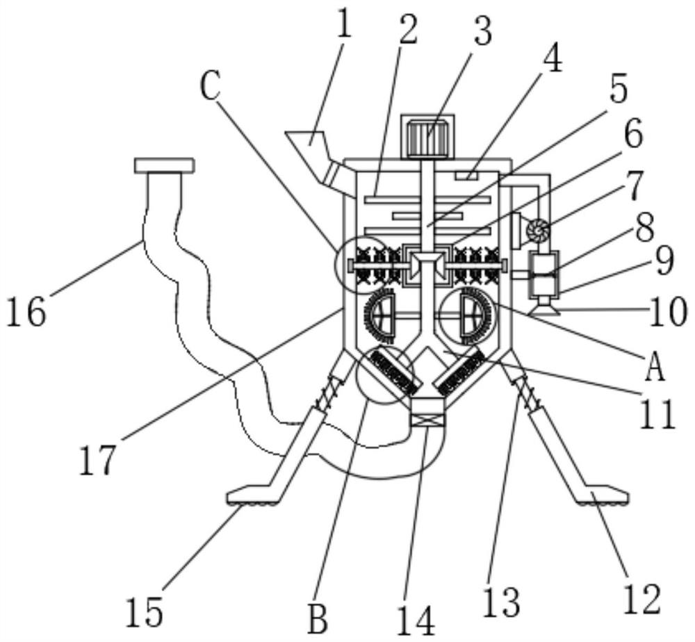 A kind of reactor feeding device for chlorinated paraffin production