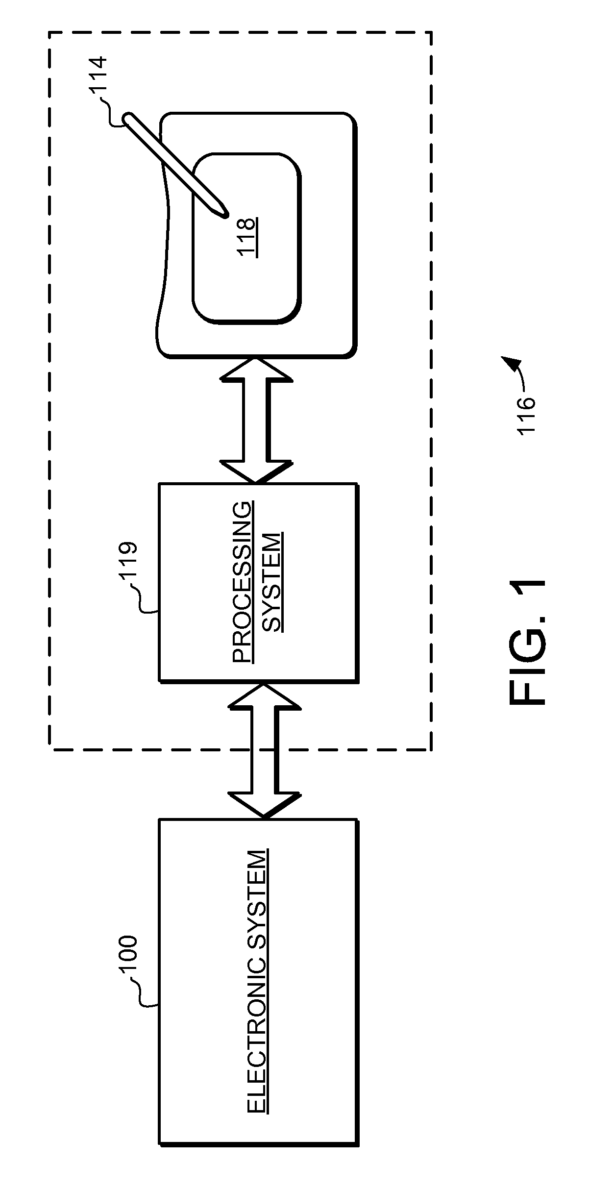 Sensor device and method with at surface object sensing and away from surface object sensing