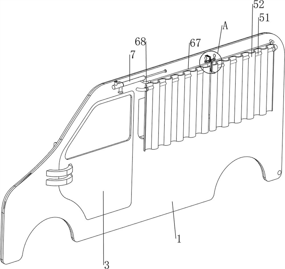 Special apartment bed with mosquito repelling function for college students