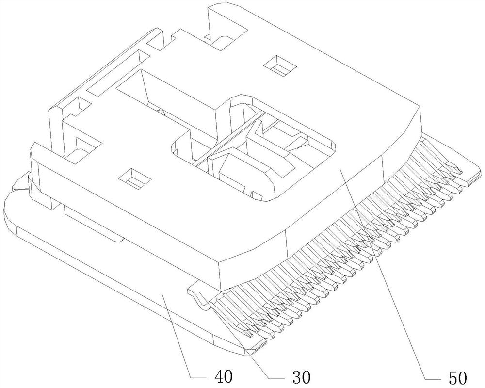 Shaver head sliding positioning structure