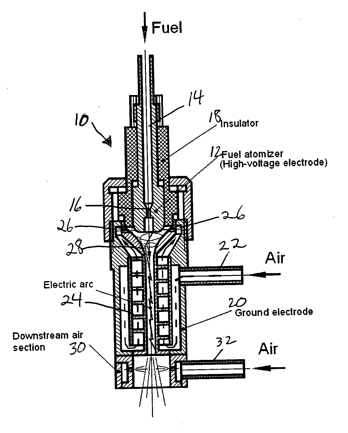 High enthalpy low power plasma reformer