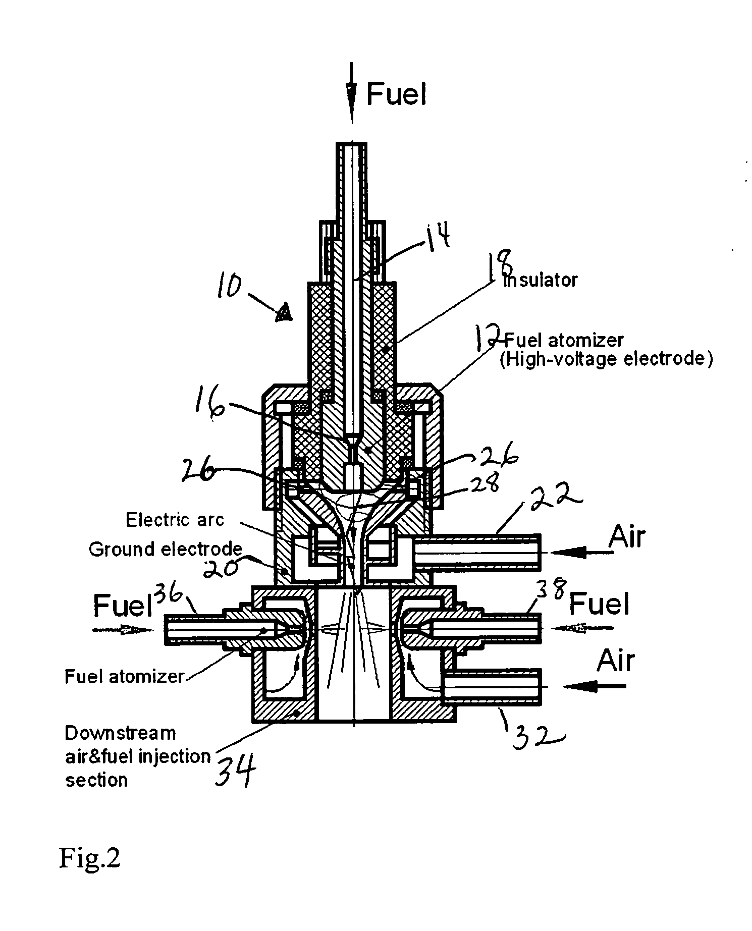 High enthalpy low power plasma reformer