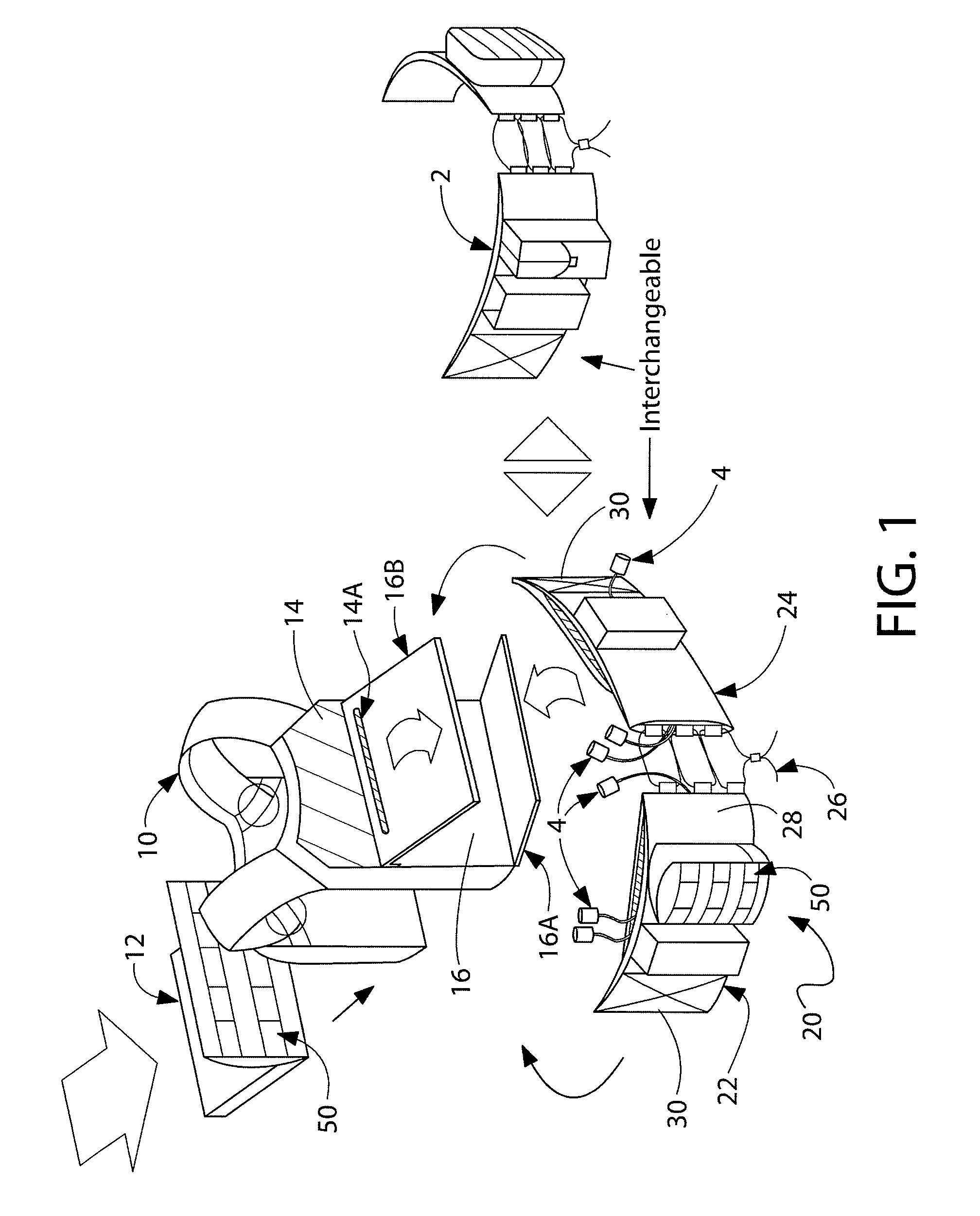 Reconfigurable electrical wired cumberbund