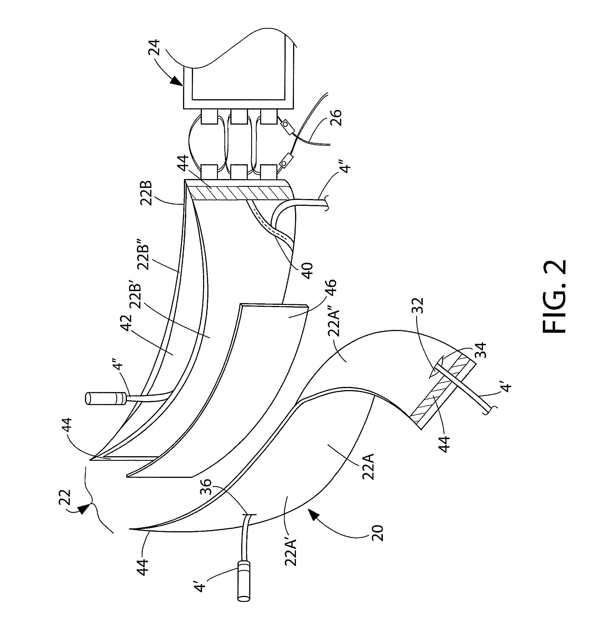 Reconfigurable electrical wired cumberbund