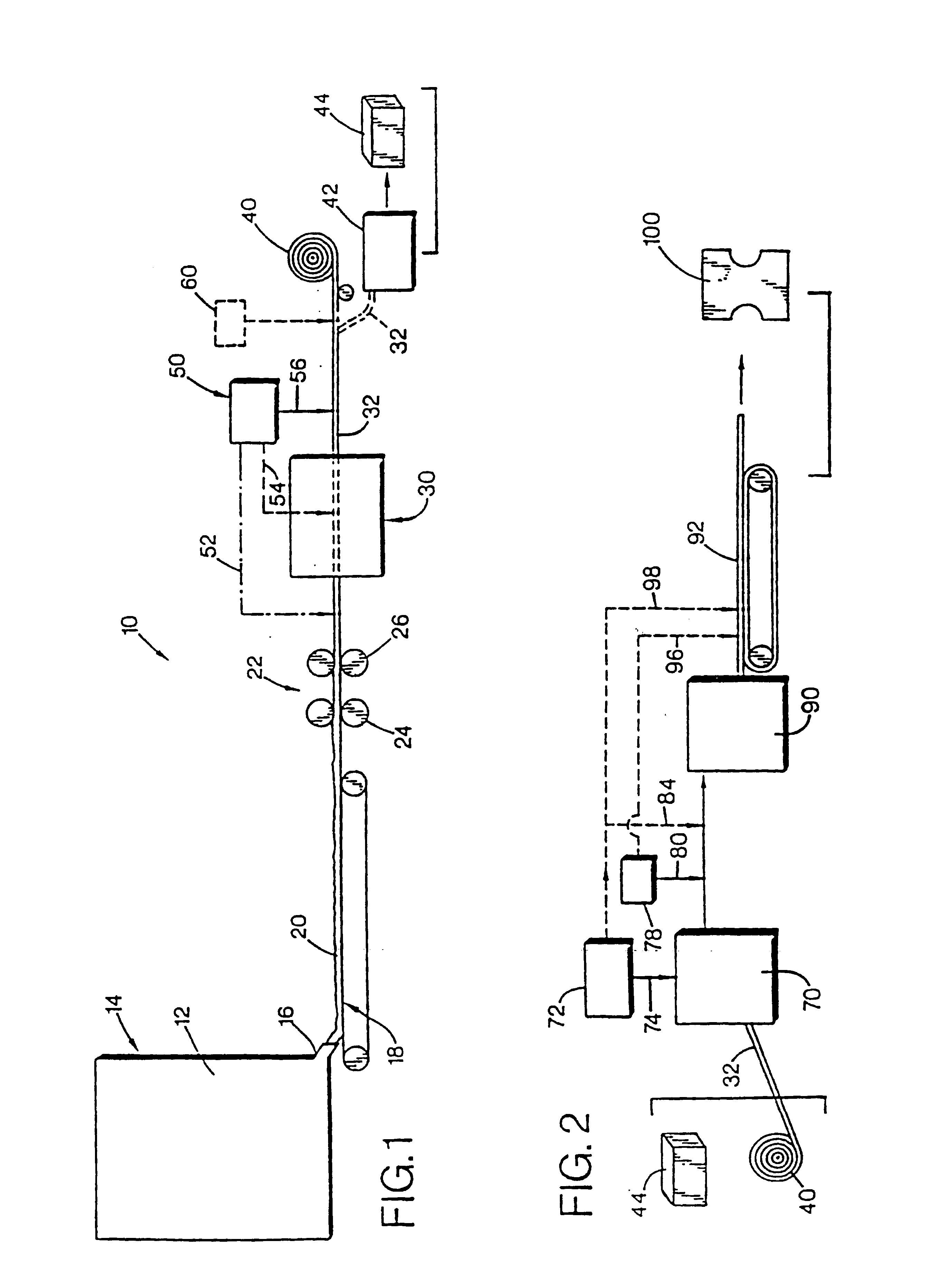 Method of binding particles to binder treated fibers