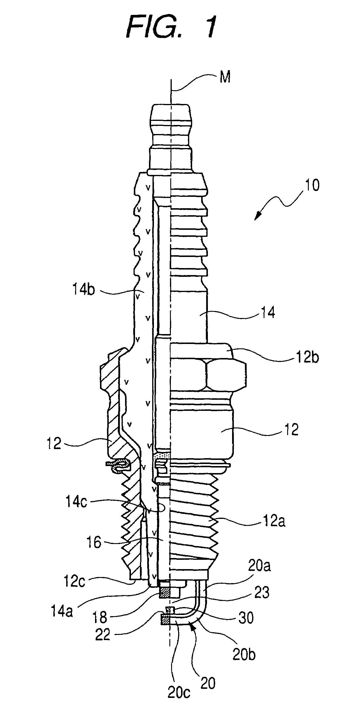 Spark plug for internal combustion engine