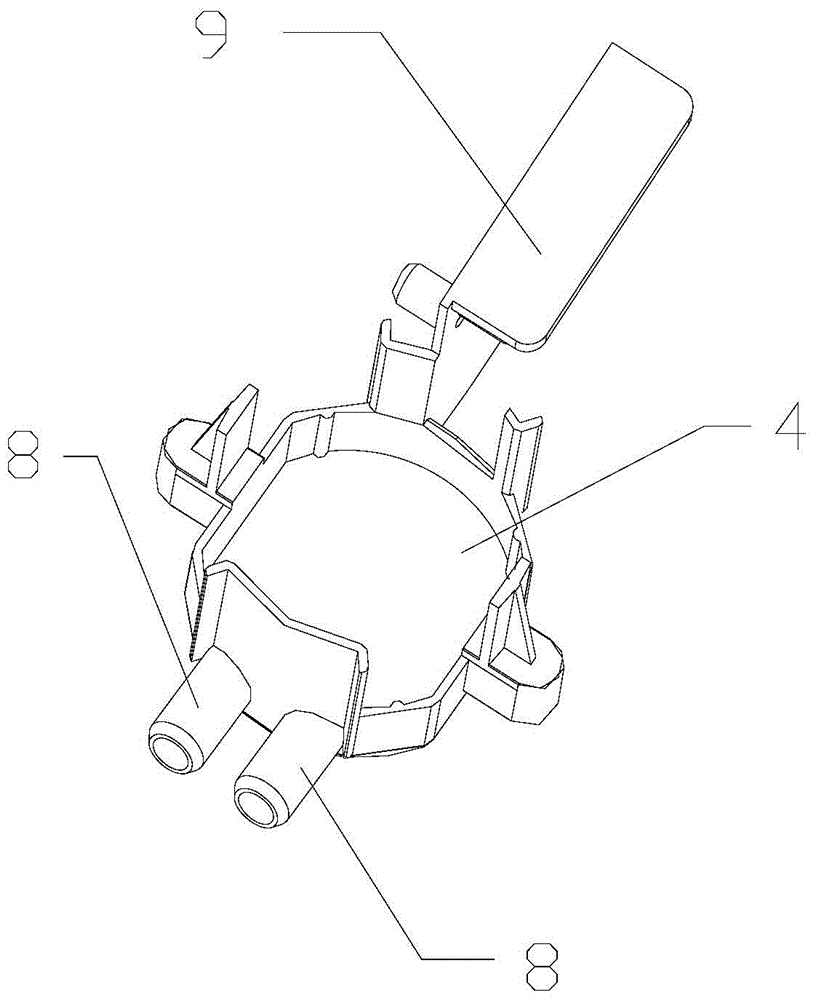 Overflow protection device of dish washing machine and dish washing machine