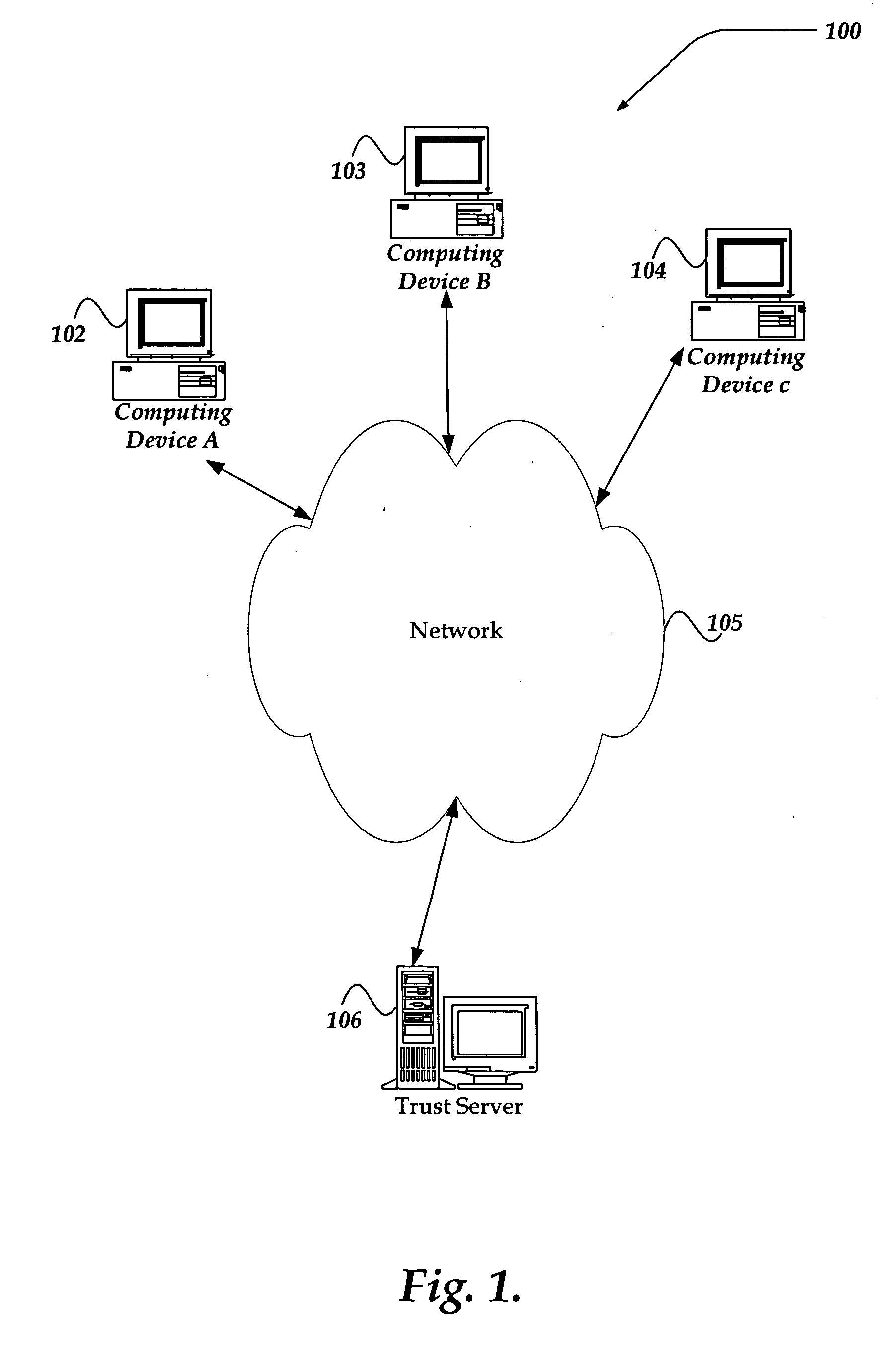 System and method for managing a trusted email datastore