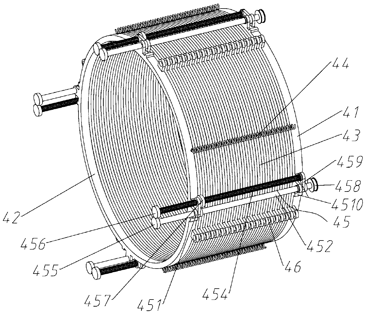 Nut size screening device