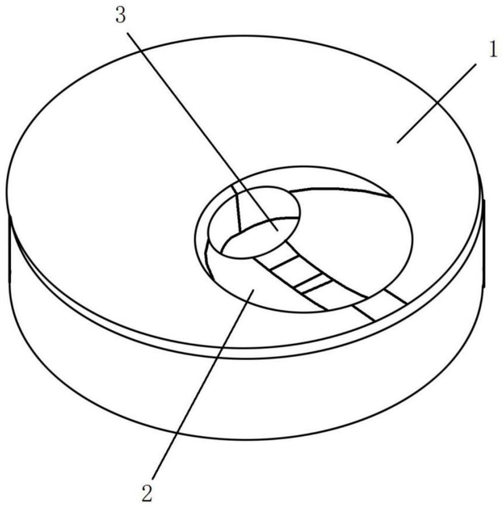 Earphone fixing structure and earphone electroacoustic test fixture comprising same