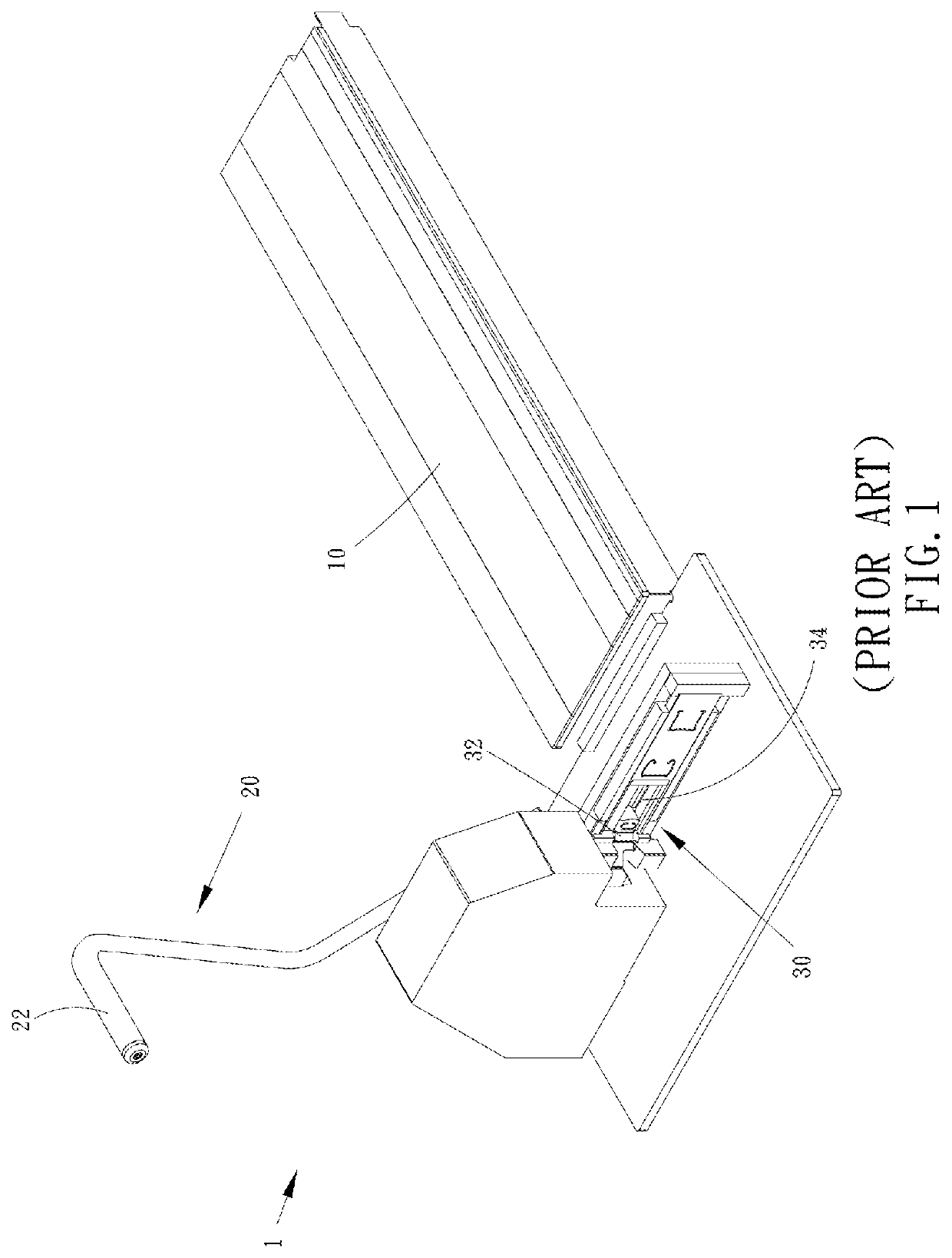 Cutting module of cutting machine for window covering