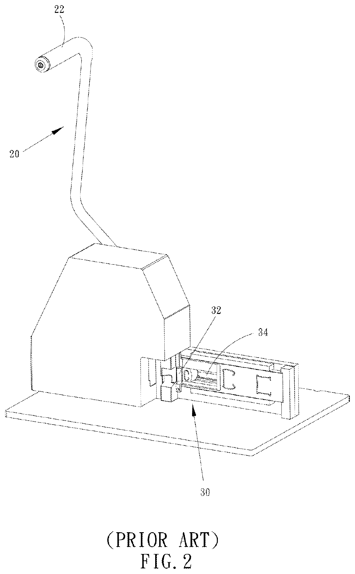 Cutting module of cutting machine for window covering