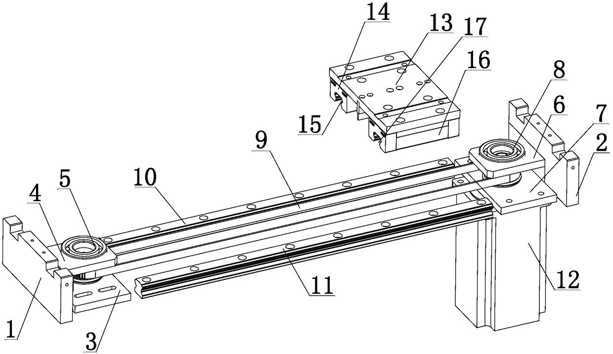 Sprinkler nozzle reciprocating device for sprinkler irrigation system