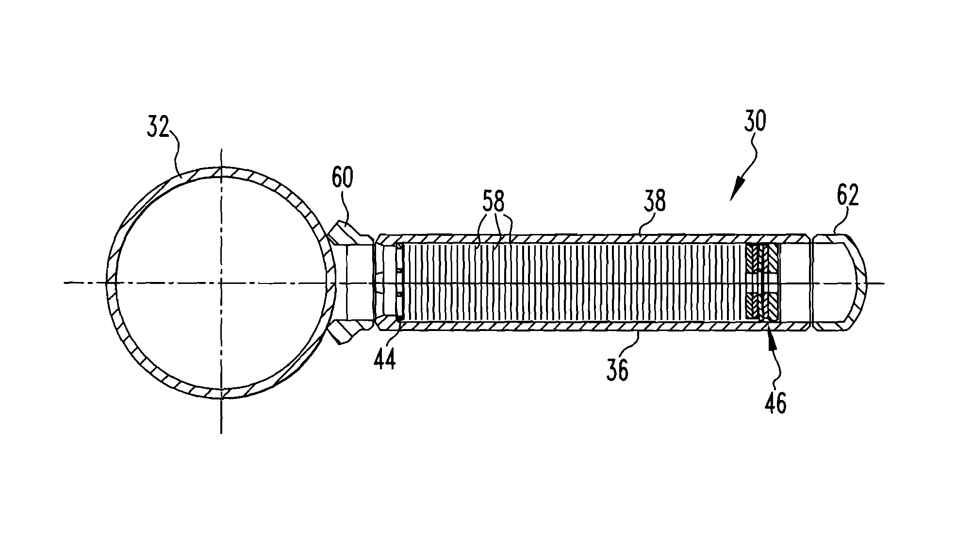 Noise and vibration mitigation system for nuclear reactors employing an acoustic side branch resonator