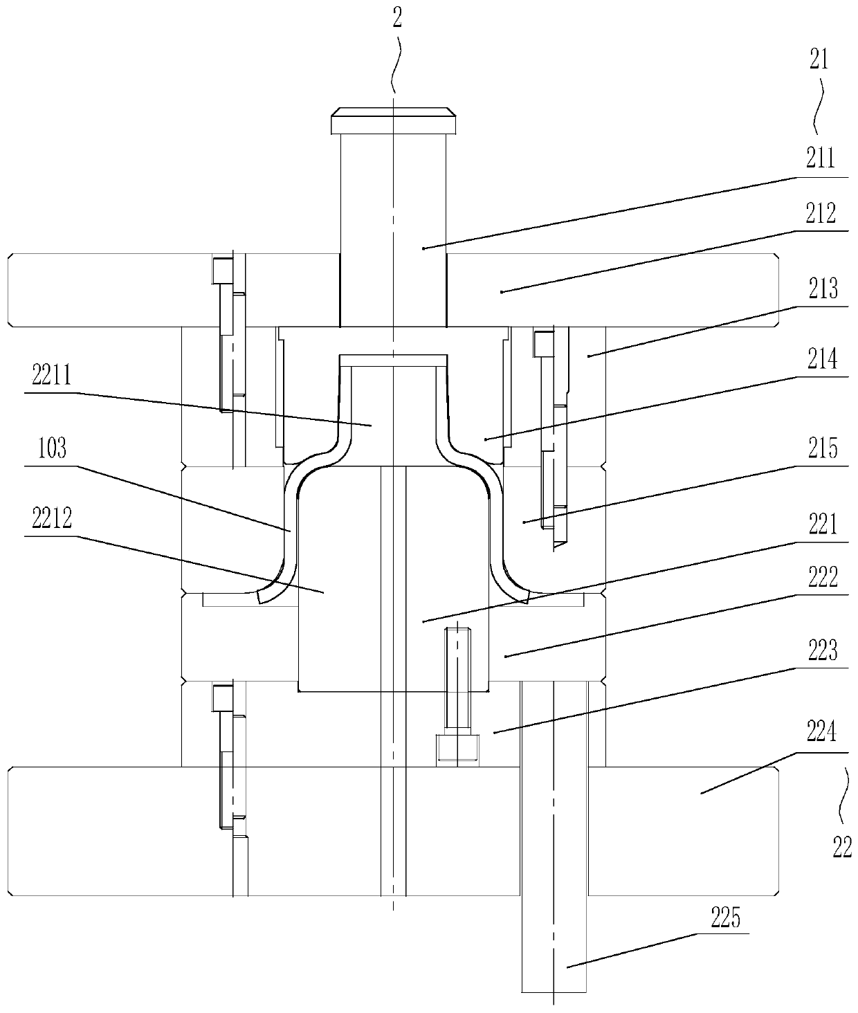 Multi-station forming technology for driven pulley piston of CVT