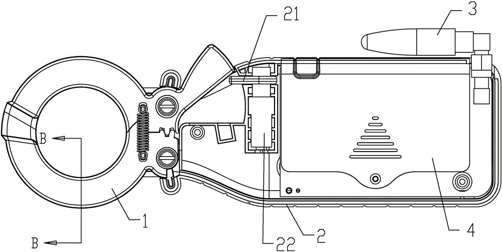 Electric leakage detecting instrument with electronic lock