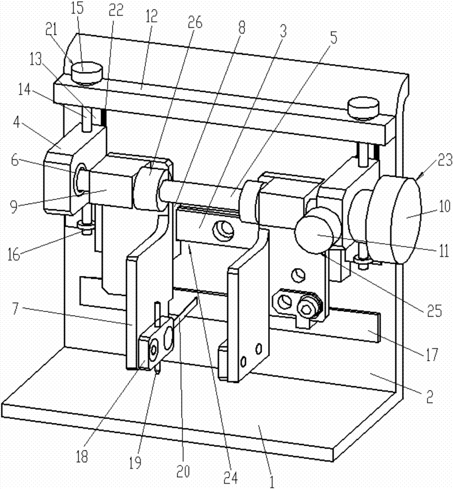 Interval adjusting device used for detecting probes