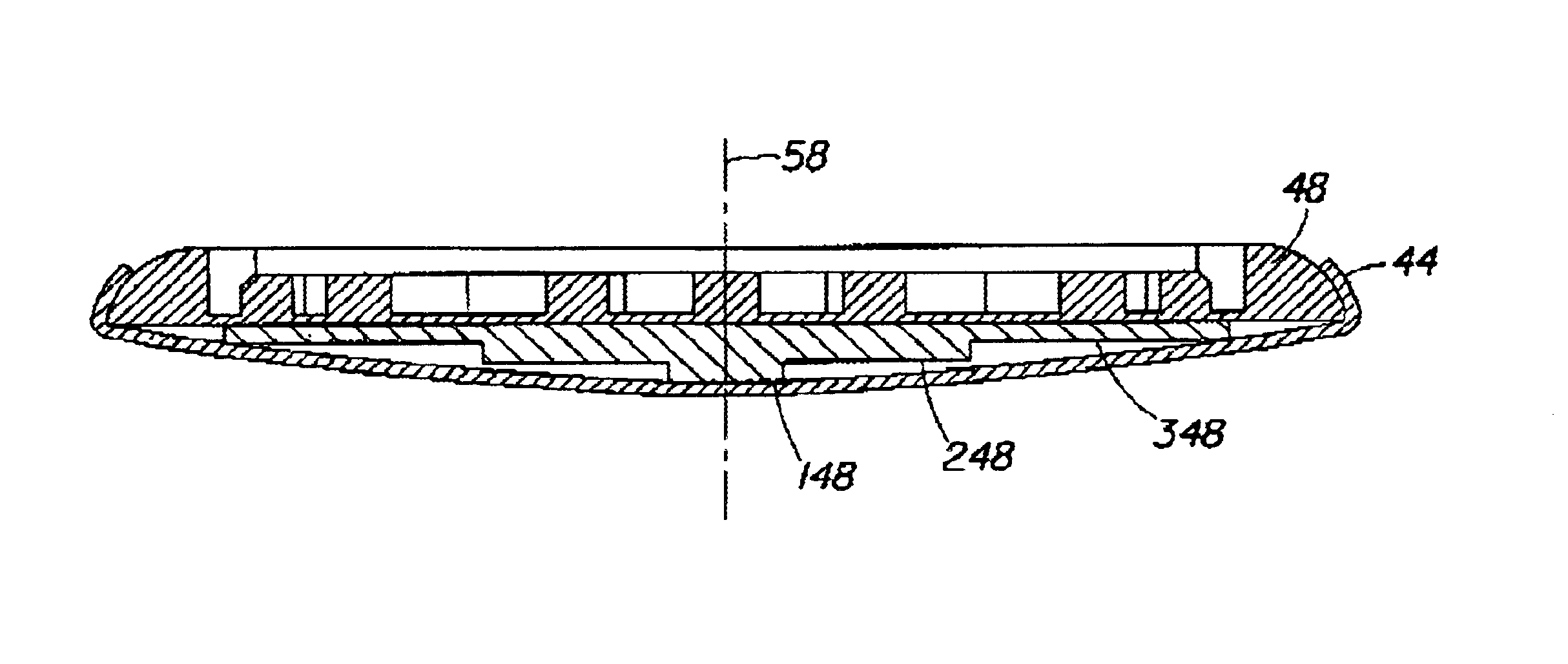 Cleaning implement for cleaning a surface