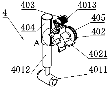 Muddy flesh production device used for pork wonton processing