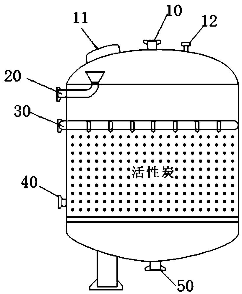 Treatment technology of low-content radioactive pollutants in rare-earth smelting wastewater