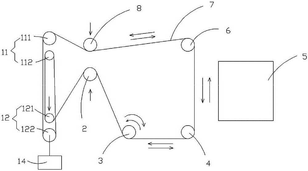 A wire-feeding mechanism and method for a wire-cutting machine