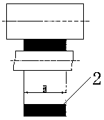 Large SRB wind power main bearing outer ring profiling rolling method