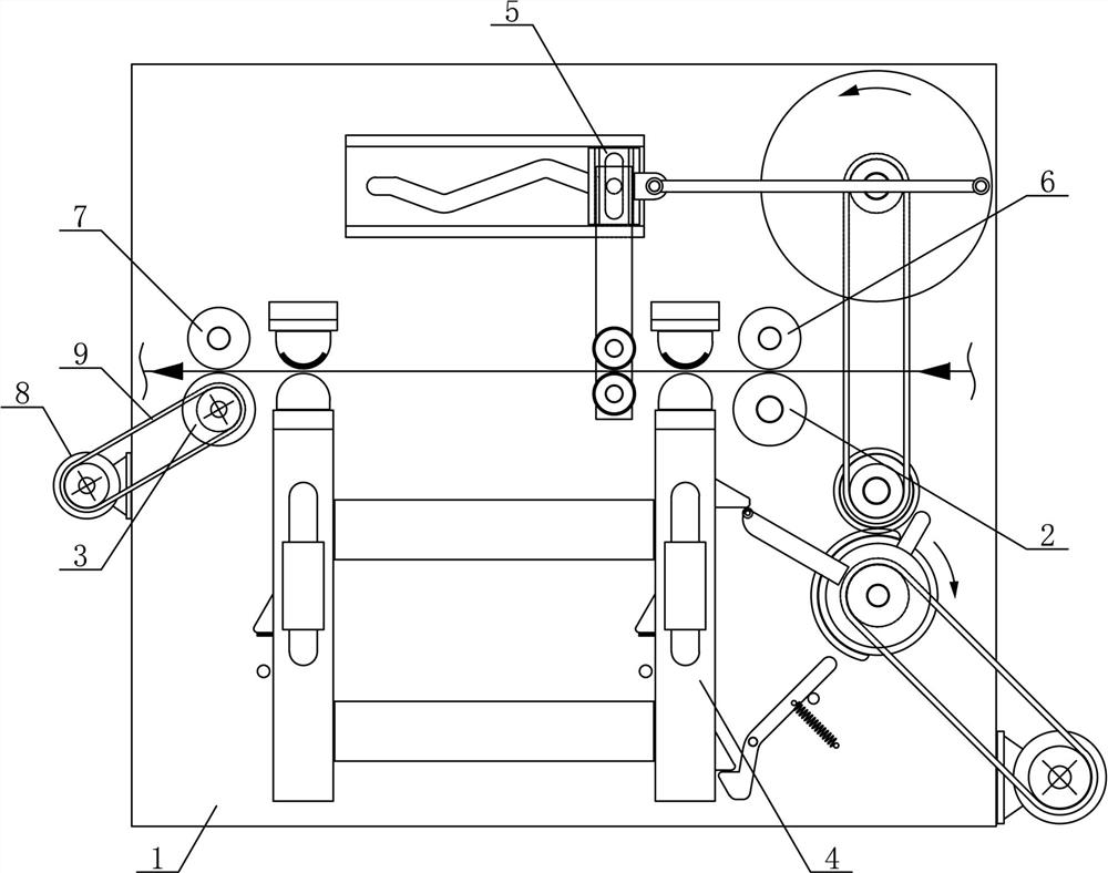 Impurity removing device for wool fiber and mint fiber blended yarn production