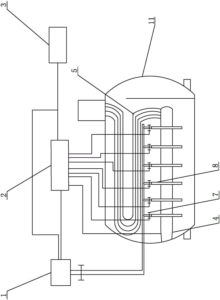 Two-in-one oil field heating furnace with high-pressure descaling system