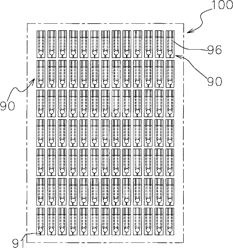 Method for preparing planar bioinstrumentation test block and finished product of planar bioinstrumentation test block