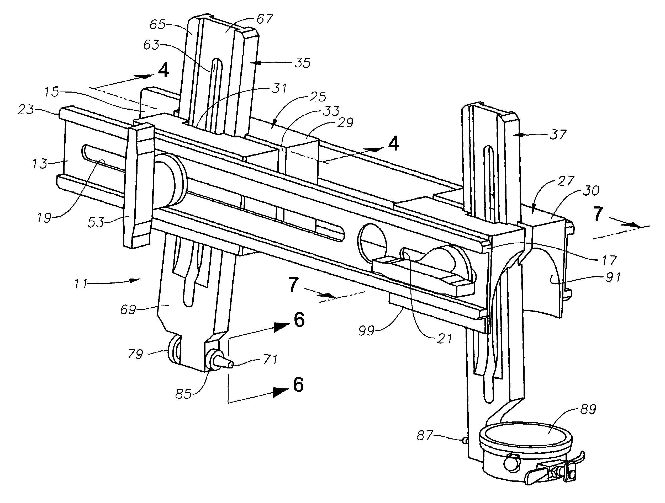 Gage for measuring diameters