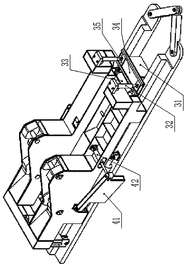 Coal mine tunnel multi-directional self-moving slipping boot type hydraulic support