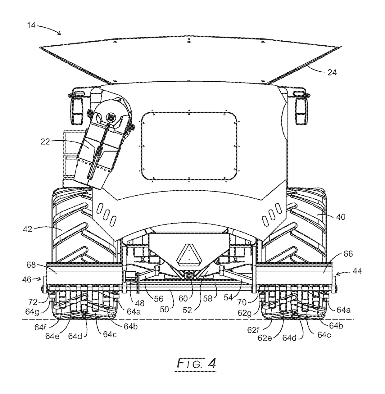 Soil compaction mitigation assembly and method