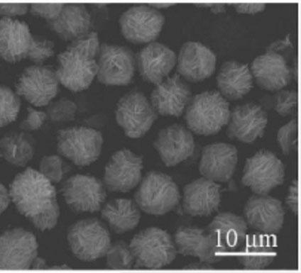 Magnetic ferric oxide micrometer flower material with multi-stage structure and preparation method thereof