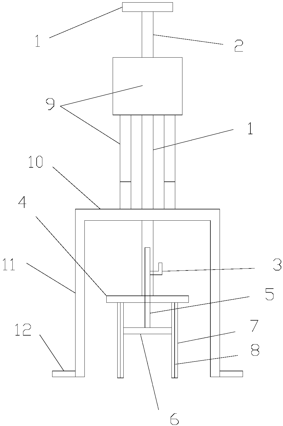 Portable wild soil sampling device and sampling method thereof